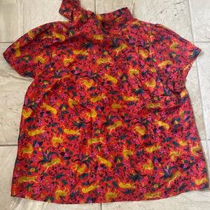J. Crew Collection 100% silk top